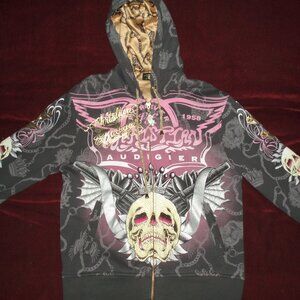 Christian Audigier "Platinum Pink" Men's Hoodie